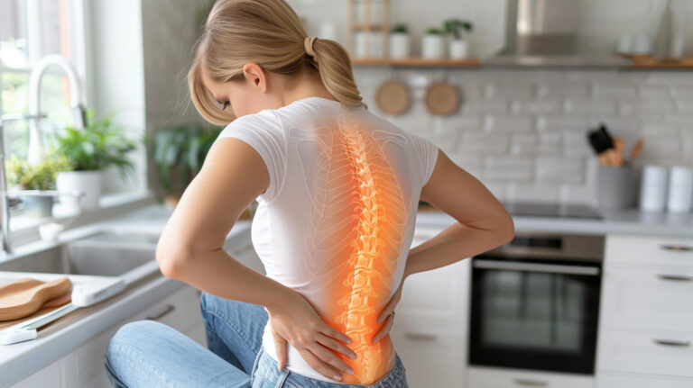 Fyzioterapeut ošetruje bolestivé svaly pacienta počas rehabilitačnej terapie zameranej na zmiernenie bolesti a podporu regenerácie tkanív.